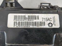 2012-2014 Dodge Charger Fusebox Fuse Box Panel Relay Module P/N:P68202715AC Fits Fits 2012 2013 2014 OEM Used Auto Parts - O