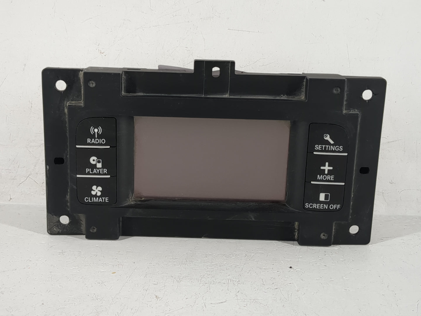 2014 Dodge Charger Radio AM FM Cd Player Receiver Replacement P/N:05064630AI Fits OEM Used Auto Parts - Oemusedautoparts1.co