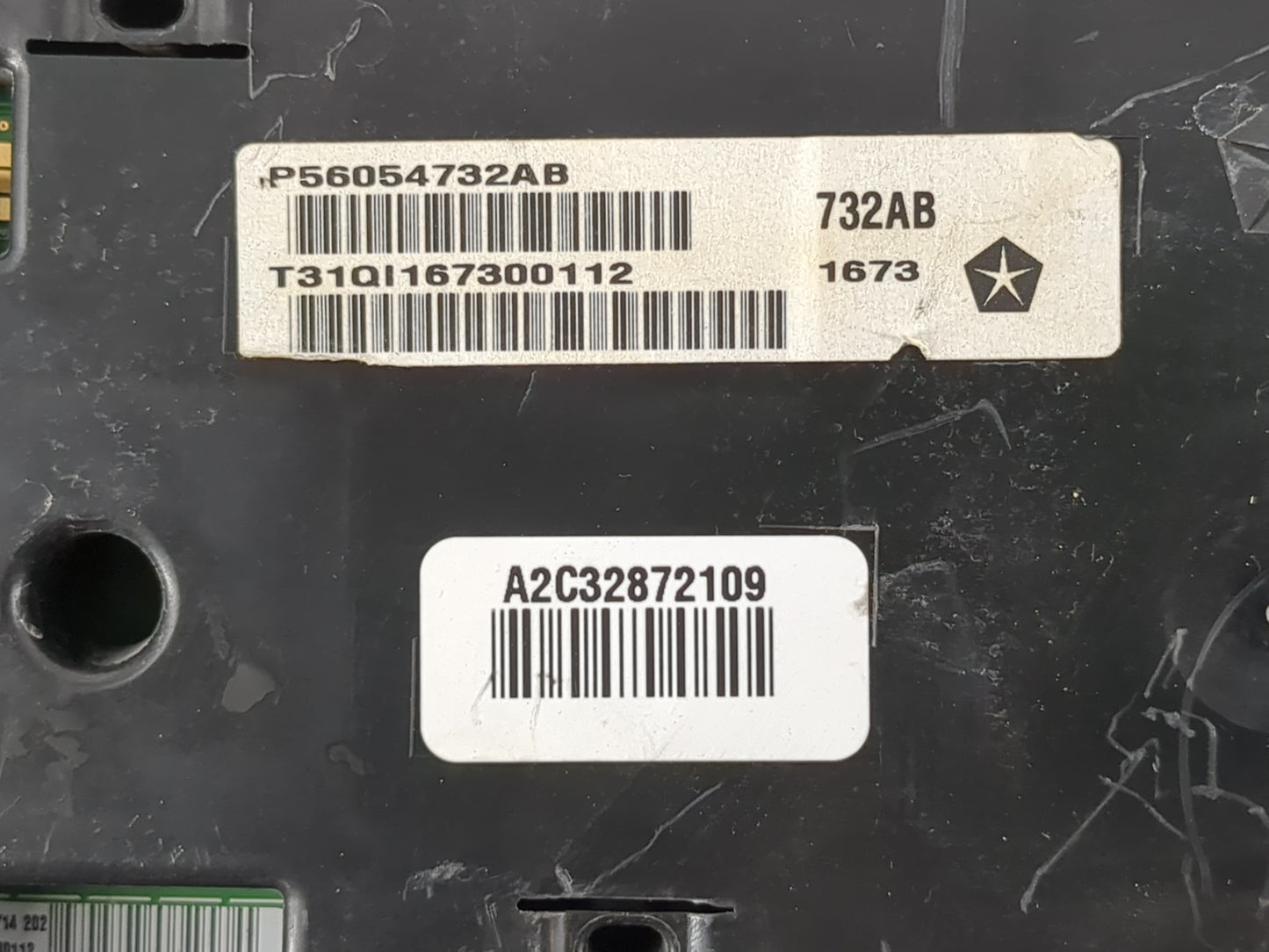 2014 Dodge Charger Instrument Cluster Speedometer Gauges P/N:P56054732AB Fits OEM Used Auto Parts - Oemusedautoparts1.com