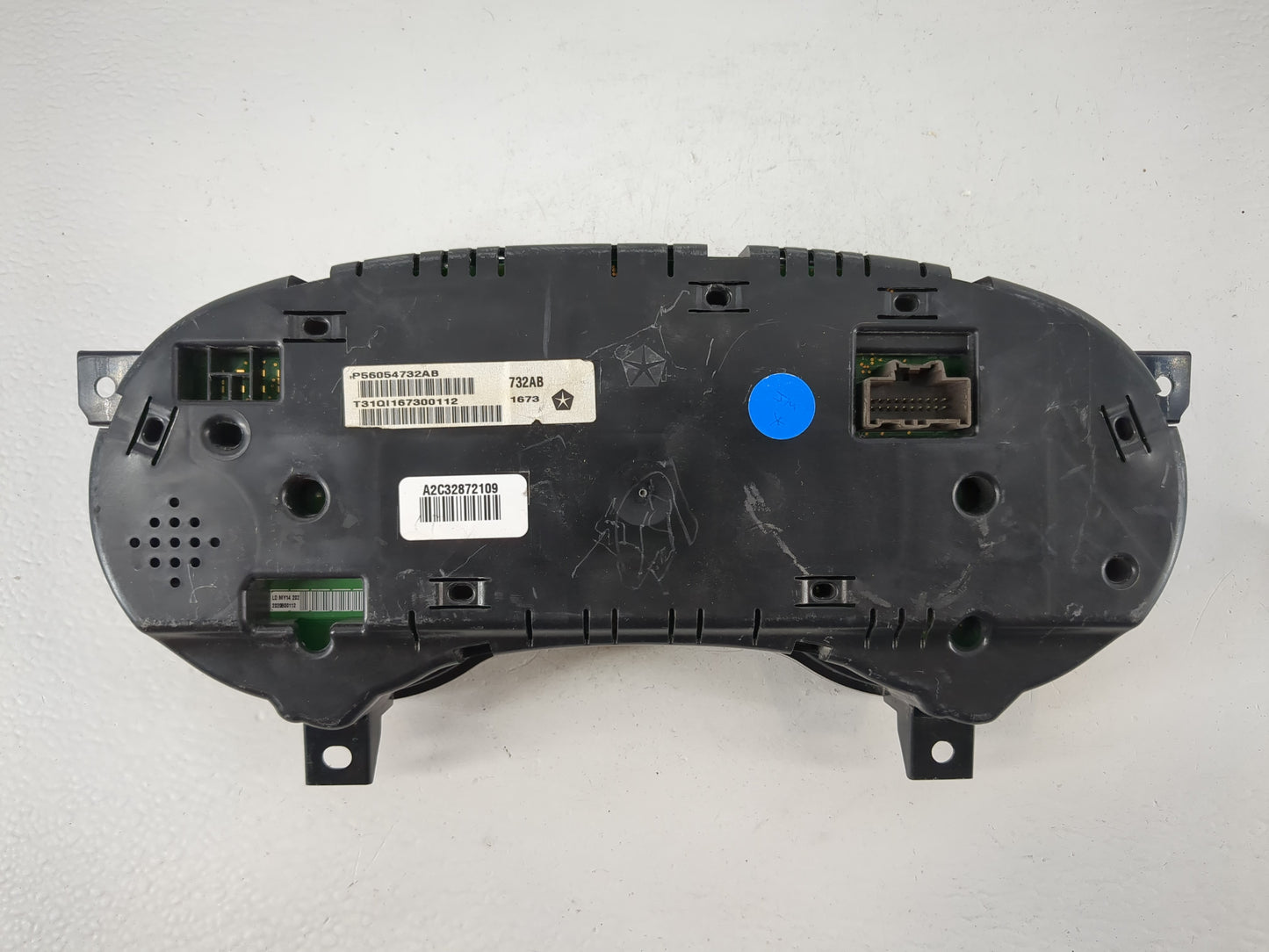 2014 Dodge Charger Instrument Cluster Speedometer Gauges P/N:P56054732AB Fits OEM Used Auto Parts - Oemusedautoparts1.com