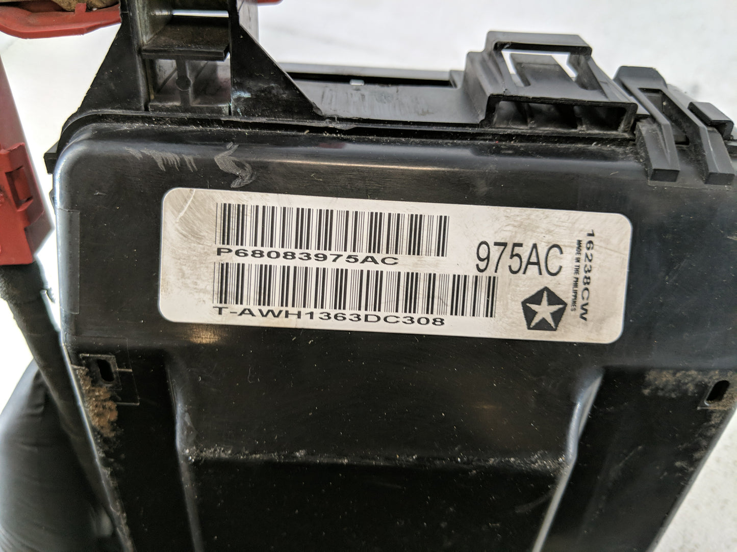 2012-2014 Dodge Charger Fusebox Fuse Box Panel Relay Module P/N:16238BZ P68197046AB Fits Fits 2012 2013 2014 OEM Used Auto P