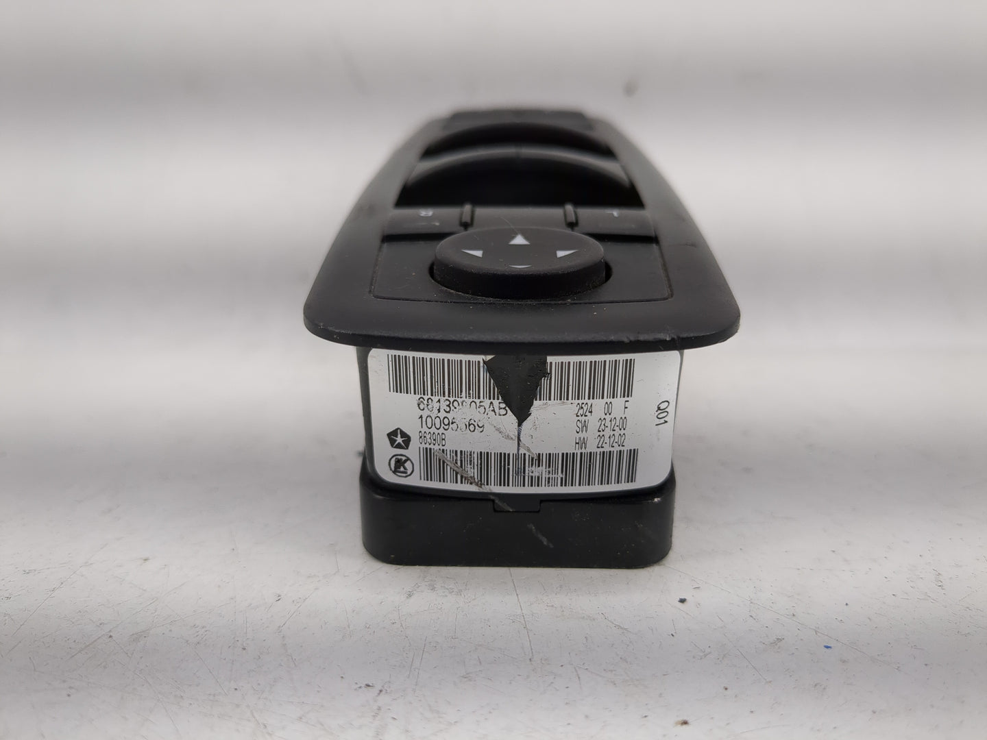 2011-2014 Dodge Charger Master Power Window Switch Replacement Driver Side Left P/N:10095569 Fits OEM Used Auto Parts - Oemu