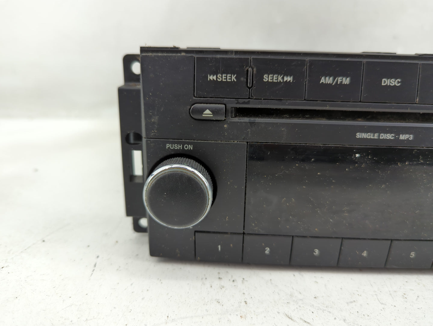 2013-2014 Dodge Charger Radio AM FM Cd Player Receiver Replacement P/N:P05091111AC Fits Fits 2013 2014 OEM Used Auto Parts -