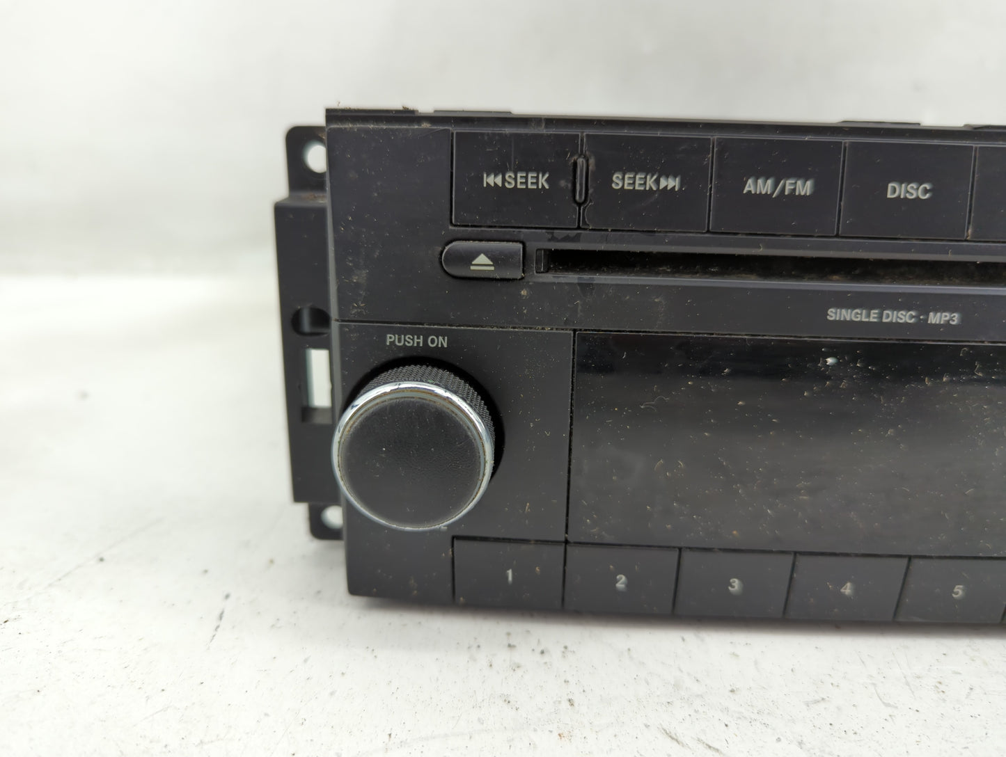 2013-2014 Dodge Charger Radio AM FM Cd Player Receiver Replacement P/N:P05091111AC Fits Fits 2013 2014 OEM Used Auto Parts -