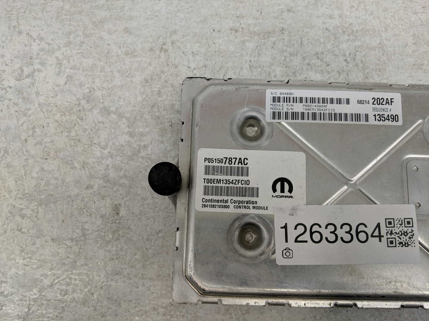 2014 Dodge Charger PCM Engine Control Computer ECU ECM PCU OEM P/N:68214 202AF Fits OEM Used Auto Parts - Oemusedautoparts1.