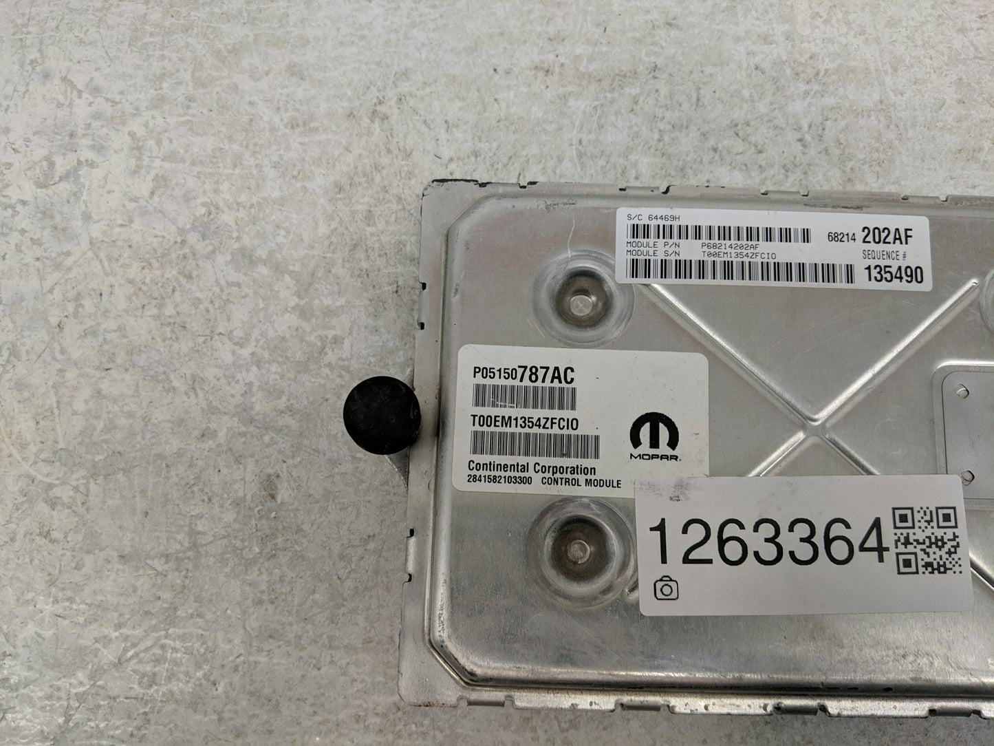 2014 Dodge Charger PCM Engine Control Computer ECU ECM PCU OEM P/N:68214 202AF Fits OEM Used Auto Parts - Oemusedautoparts1.