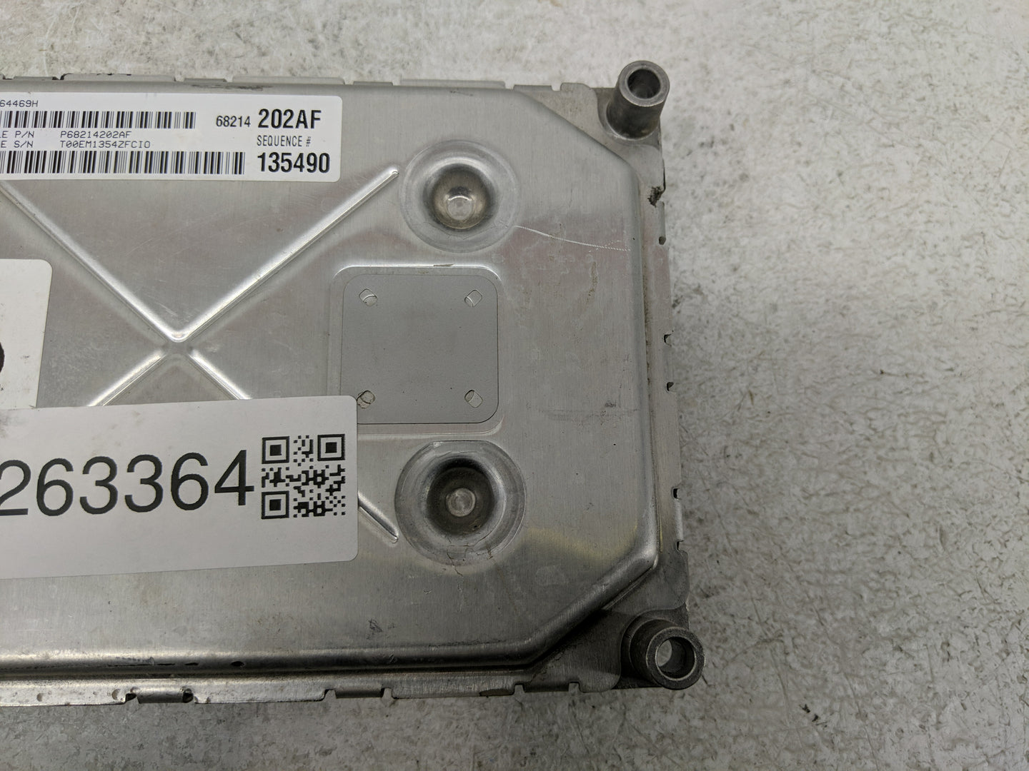 2014 Dodge Charger PCM Engine Control Computer ECU ECM PCU OEM P/N:68214 202AF Fits OEM Used Auto Parts - Oemusedautoparts1.