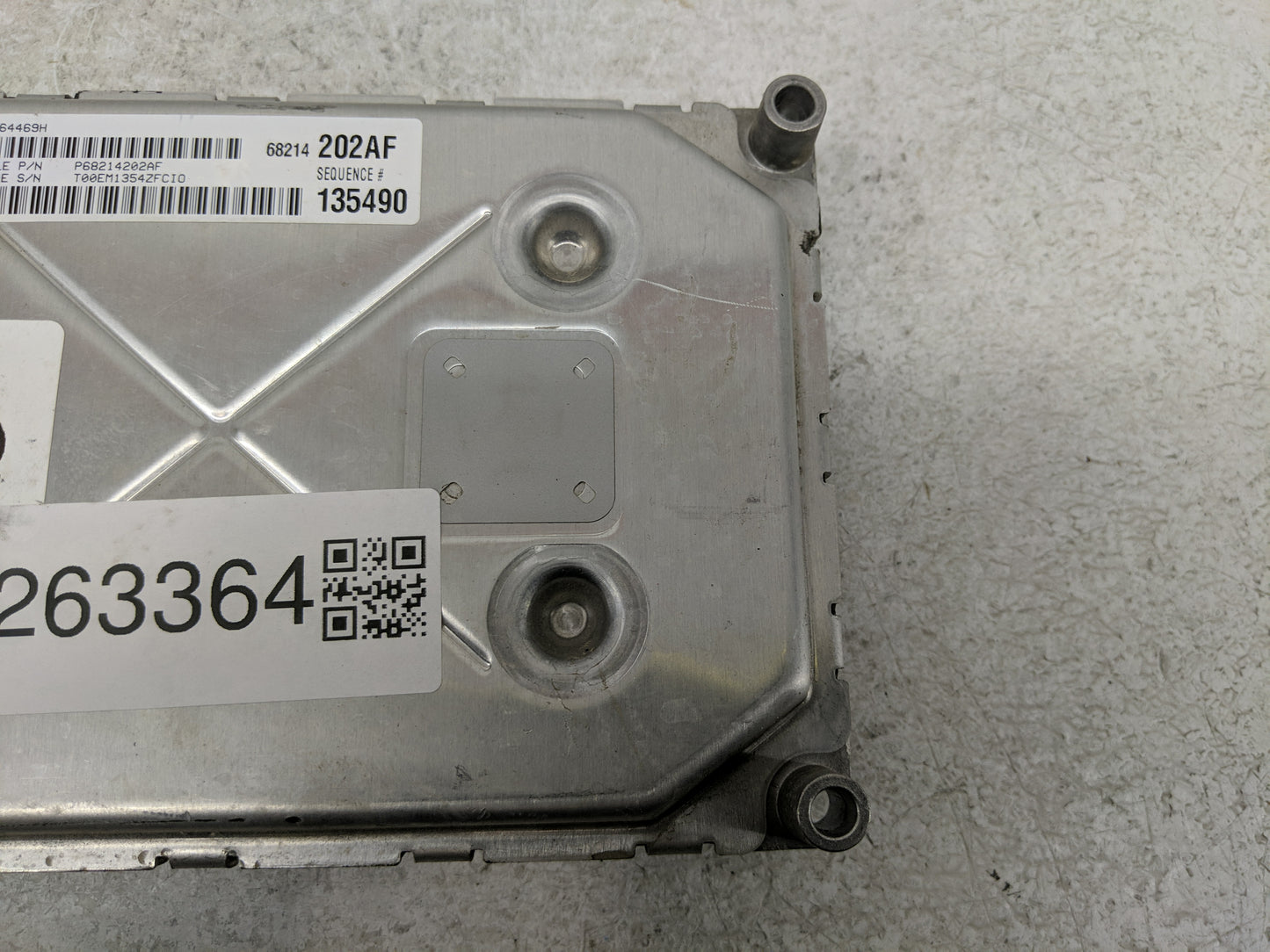 2014 Dodge Charger PCM Engine Control Computer ECU ECM PCU OEM P/N:68214 202AF Fits OEM Used Auto Parts - Oemusedautoparts1.