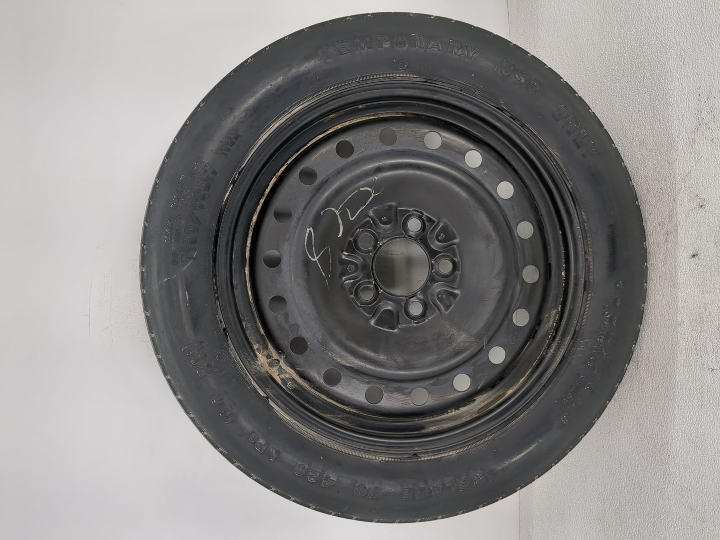 2006-2022 Dodge Charger Spare Donut Tire Wheel Rim Oem - Oemusedautoparts1.com