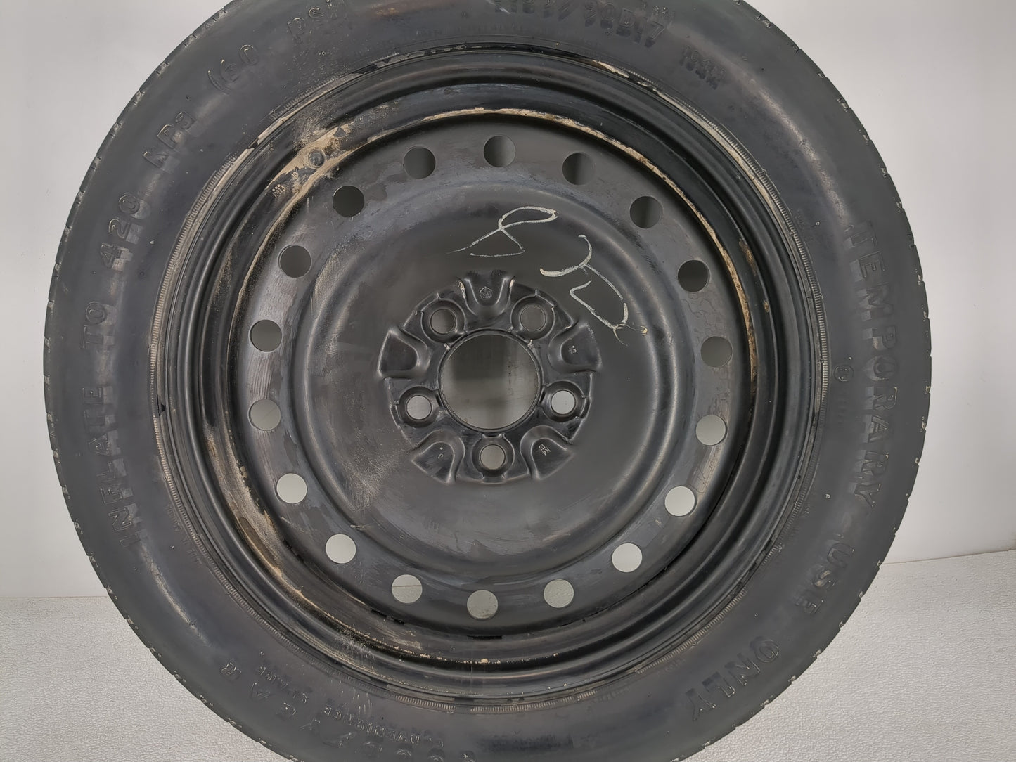 2006-2022 Dodge Charger Spare Donut Tire Wheel Rim Oem - Oemusedautoparts1.com