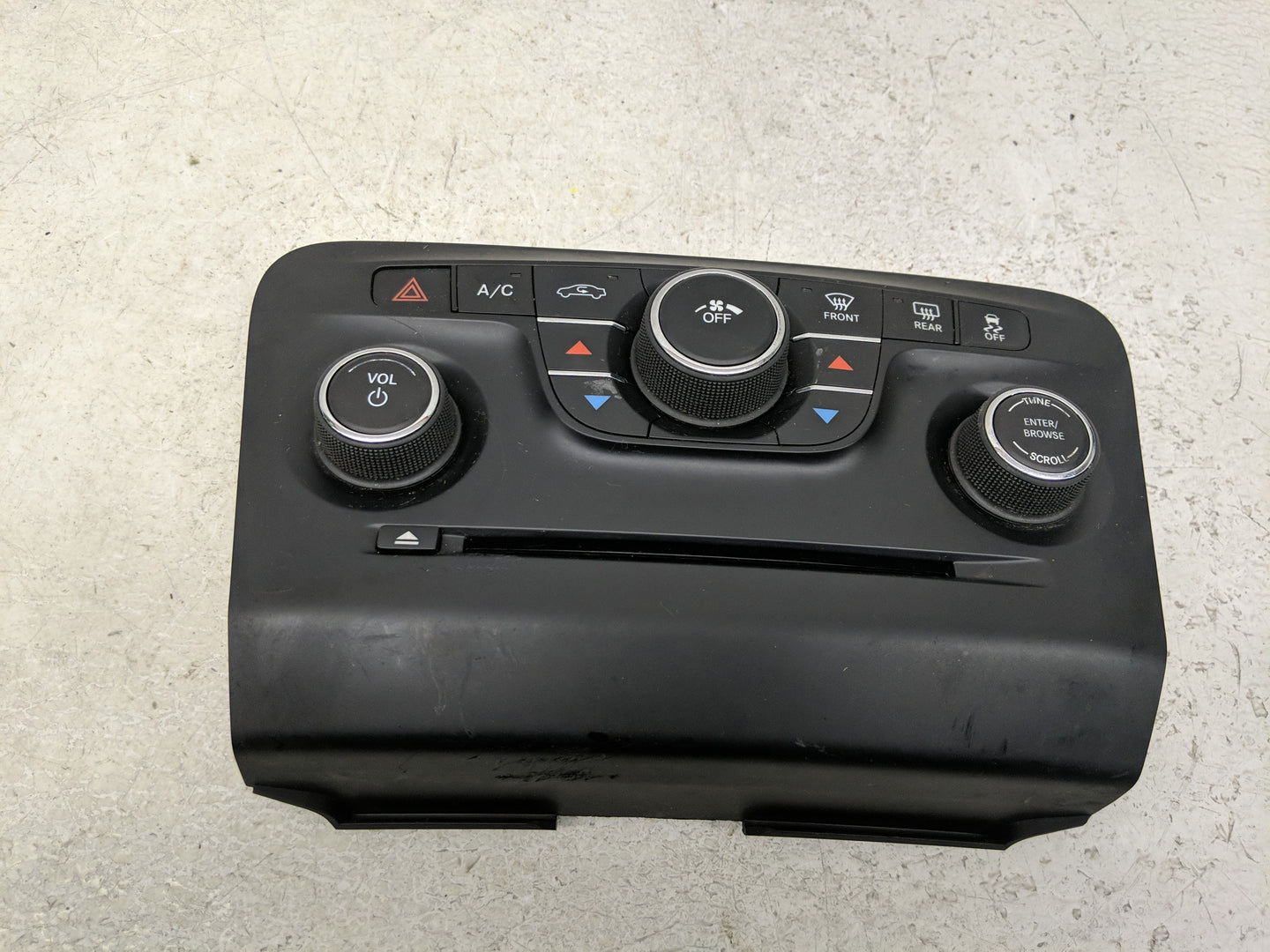2011-2014 Dodge Charger Climate Control Module Temperature AC/Heater Replacement P/N:1QH08DX9AE Fits Fits 2011 2012 2013 201