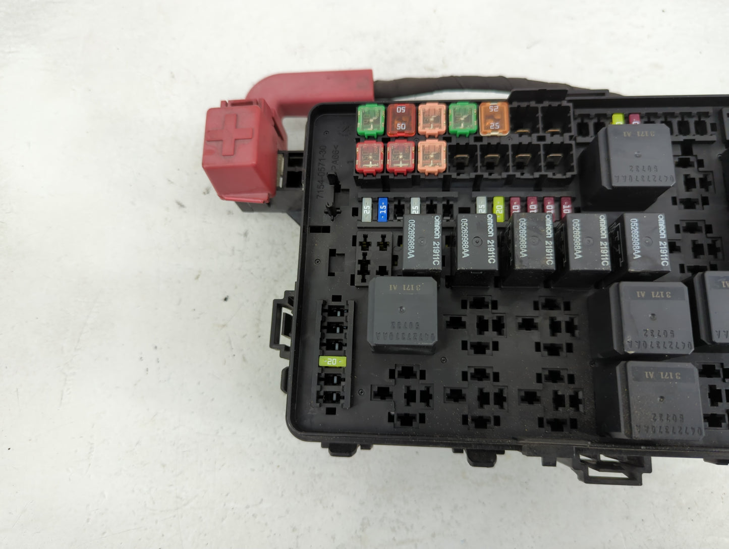 2012-2014 Dodge Charger Fusebox Fuse Box Panel Relay Module P/N:P68202713AB Fits Fits 2012 2013 2014 OEM Used Auto Parts - O