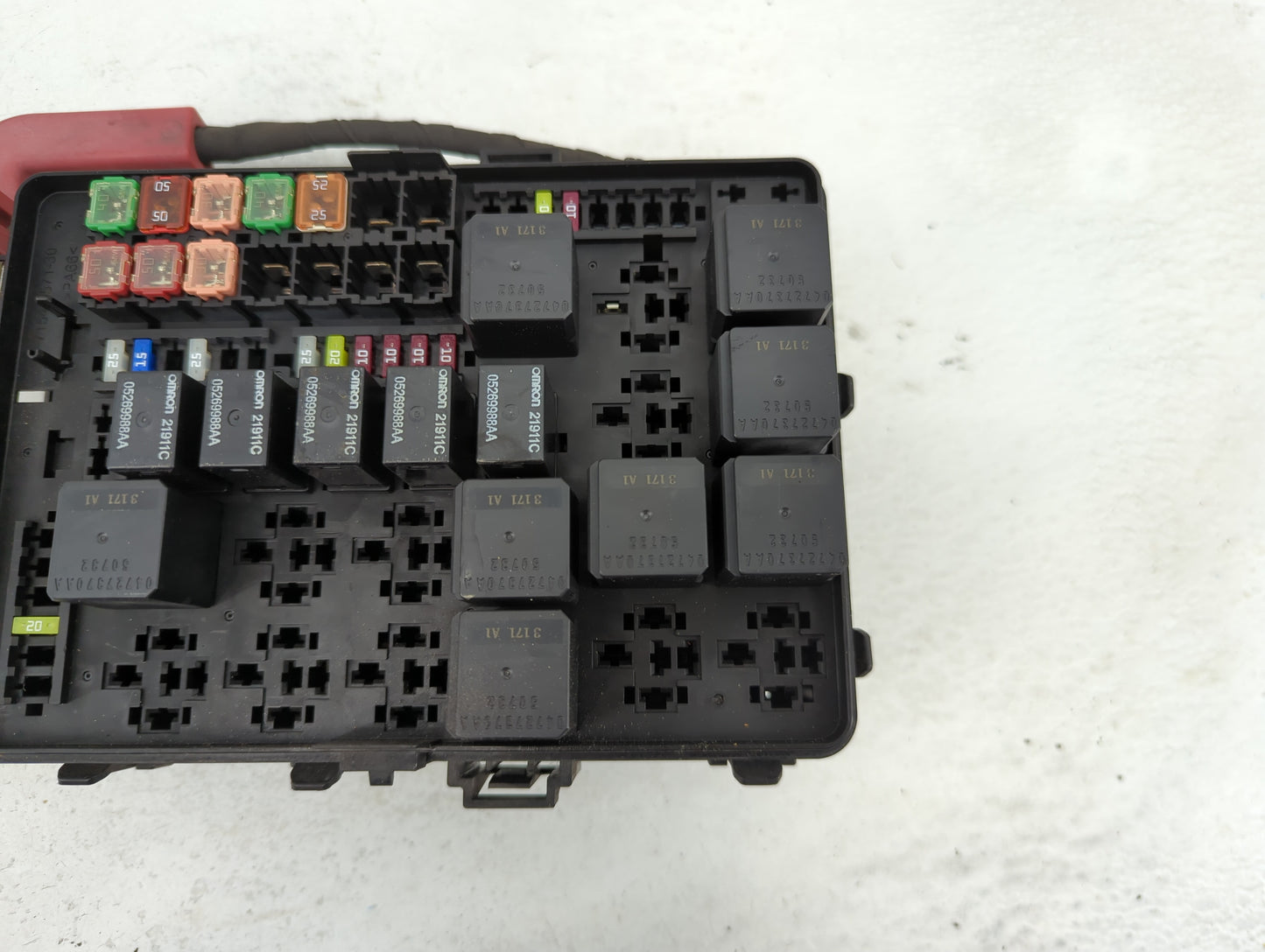 2012-2014 Dodge Charger Fusebox Fuse Box Panel Relay Module P/N:P68202713AB Fits Fits 2012 2013 2014 OEM Used Auto Parts - O