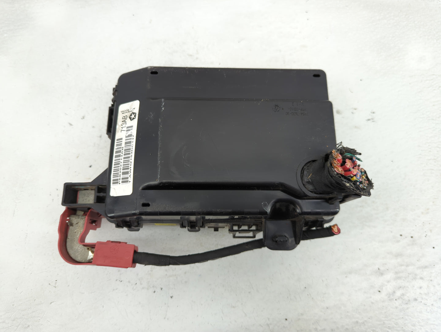 2012-2014 Dodge Charger Fusebox Fuse Box Panel Relay Module P/N:P68202713AB Fits Fits 2012 2013 2014 OEM Used Auto Parts - O