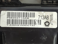 2012-2014 Dodge Charger Fusebox Fuse Box Panel Relay Module P/N:P68202713AB Fits Fits 2012 2013 2014 OEM Used Auto Parts - O
