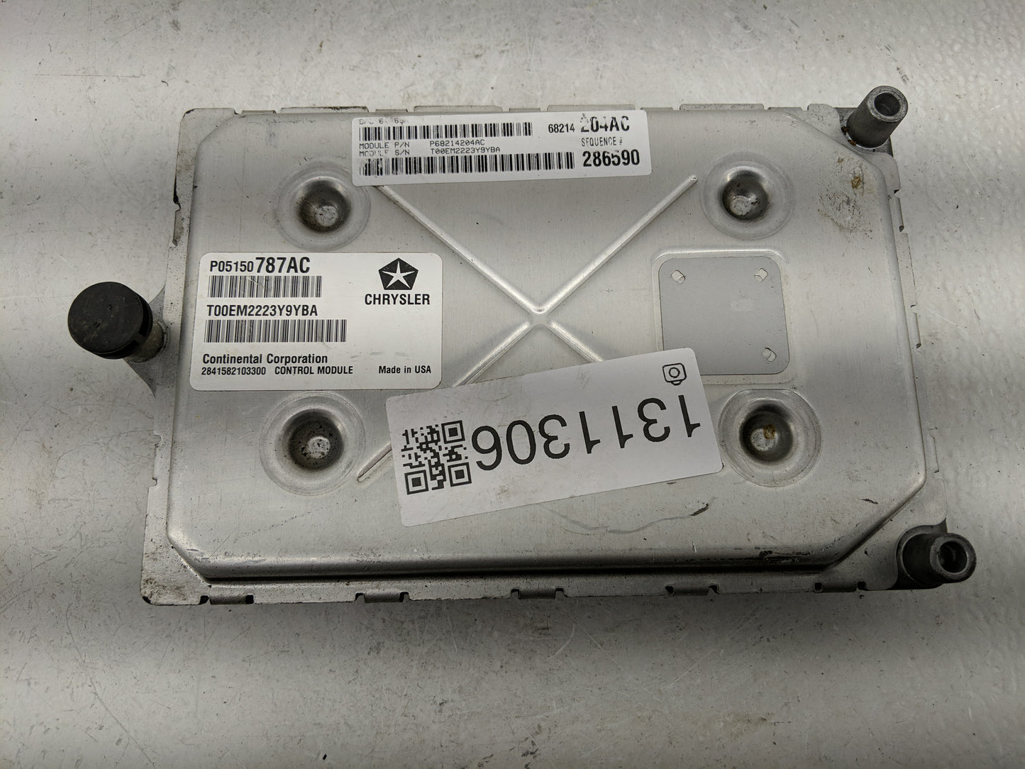 2014 Dodge Charger PCM Engine Control Computer ECU ECM PCU OEM P/N:P68214204AC P05150787AC Fits OEM Used Auto Parts - Oemuse