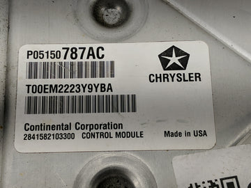 2014 Dodge Charger PCM Engine Control Computer ECU ECM PCU OEM P/N:P68214204AC P05150787AC Fits OEM Used Auto Parts