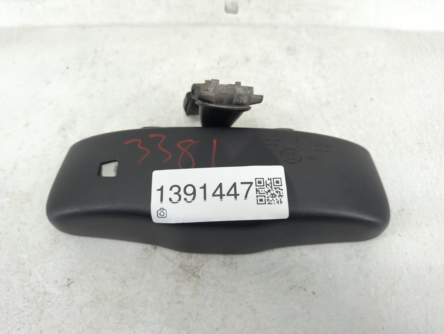 2011-2014 Dodge Charger Interior Rear View Mirror Replacement OEM P/N:45654113 57010495AB Fits Fits 2011 2012 2013 2014 OEM 