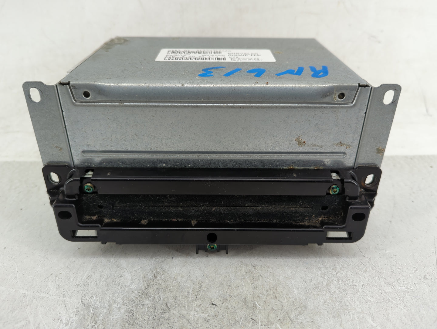 2013-2014 Dodge Charger Radio AM FM Cd Player Receiver Replacement P/N:P68209671AB Fits Fits 2013 2014 OEM Used Auto Parts -