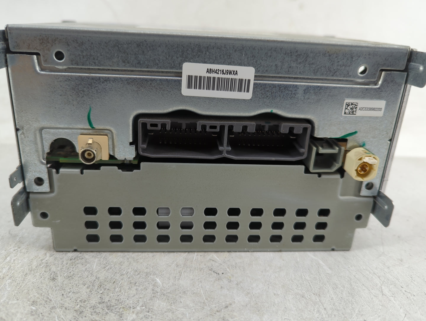 2013-2014 Dodge Charger Radio AM FM Cd Player Receiver Replacement P/N:P68209671AB Fits Fits 2013 2014 OEM Used Auto Parts -