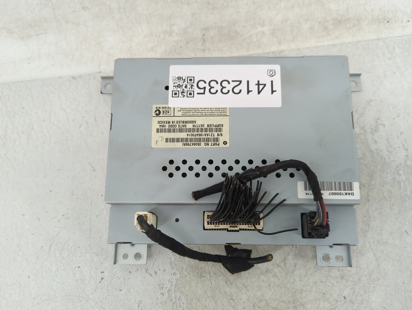 2011-2014 Dodge Charger Information Display Screen - Oemusedautoparts1.com