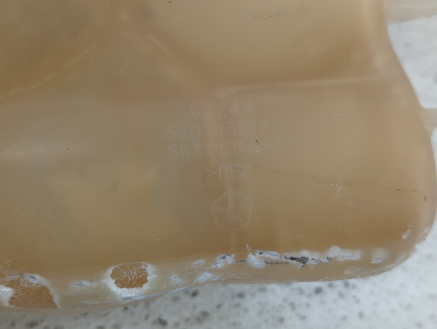 2011-2022 Dodge Charger Radiator Coolant Overflow Expansion Tank Bottle 1432076 - Oemusedautoparts1.com