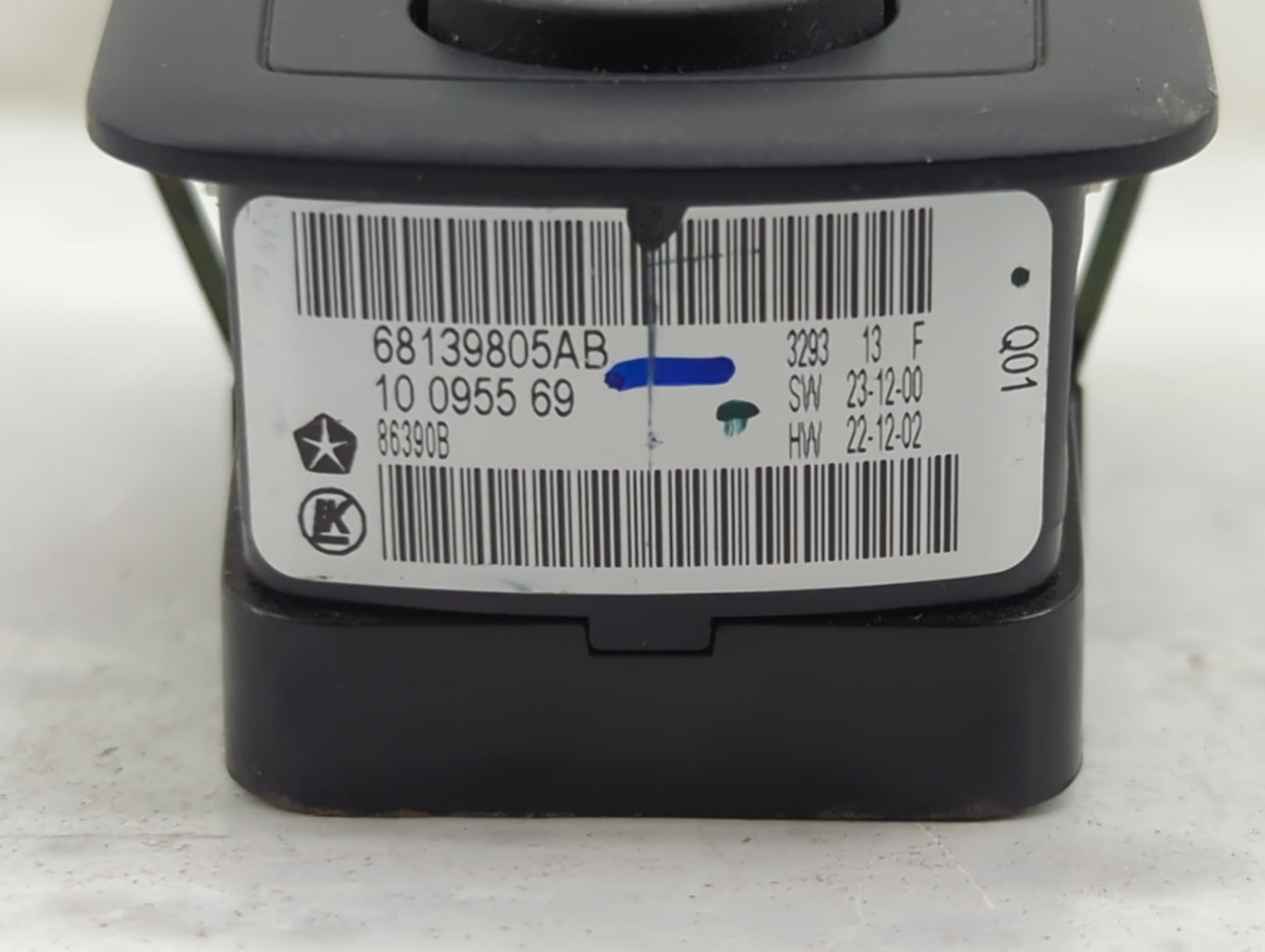 2011-2014 Dodge Charger Master Power Window Switch Replacement Driver Side Left P/N:68139805AB 1009556986390B Fits OEM Used 