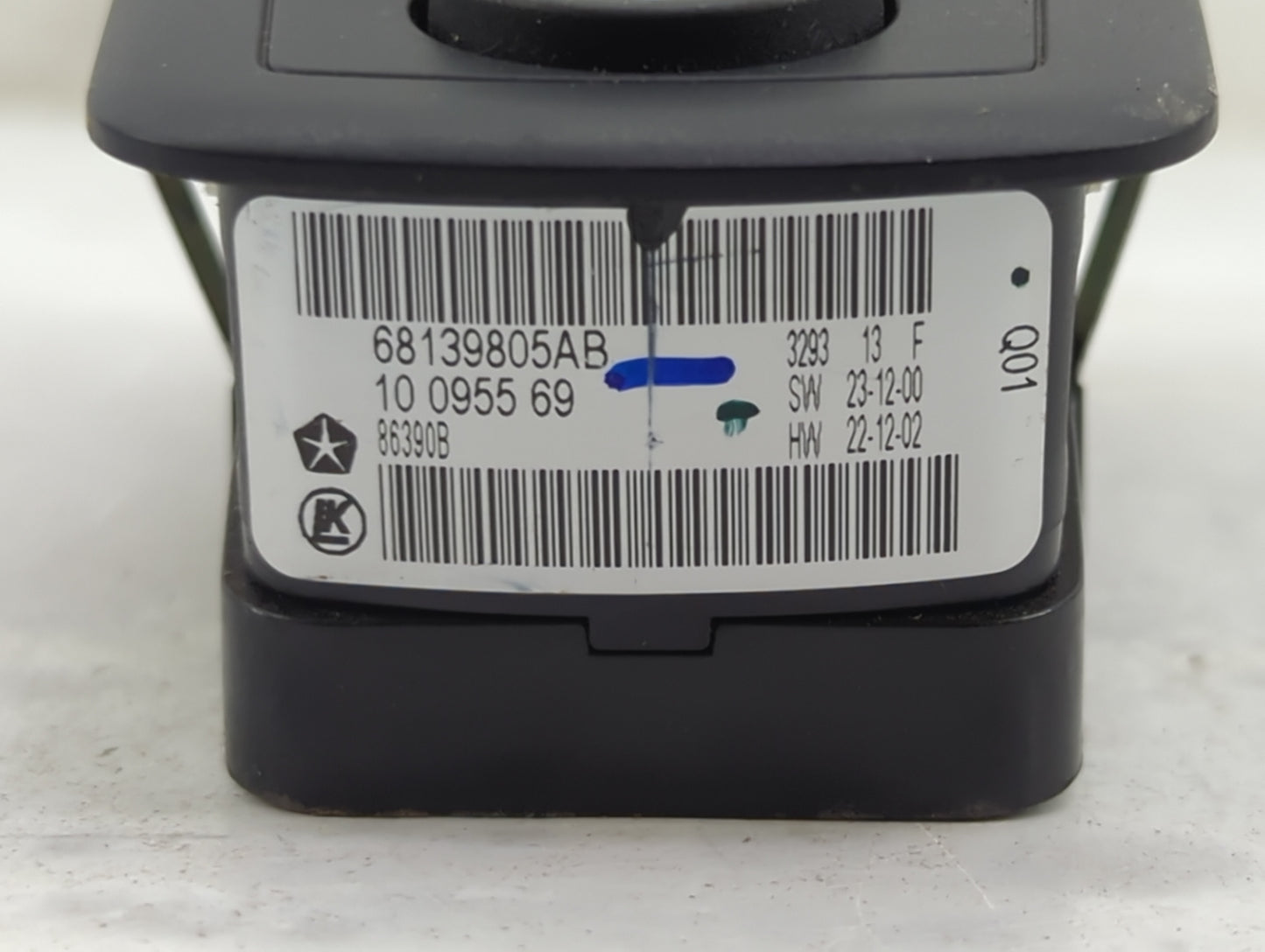 2011-2014 Dodge Charger Master Power Window Switch Replacement Driver Side Left P/N:68139805AB 1009556986390B Fits OEM Used 