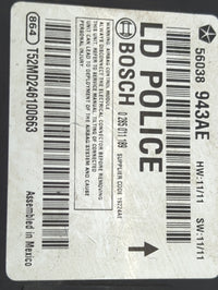 2011-2014 Dodge Charger Safety Restraint Srs Airbag Control Module - Oemusedautoparts1.com