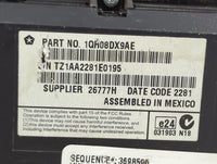 2011-2014 Dodge Charger Climate Control Module Temperature AC/Heater Replacement P/N:1QH08DX9AE TZ1AA2281E0195 Fits OEM Used