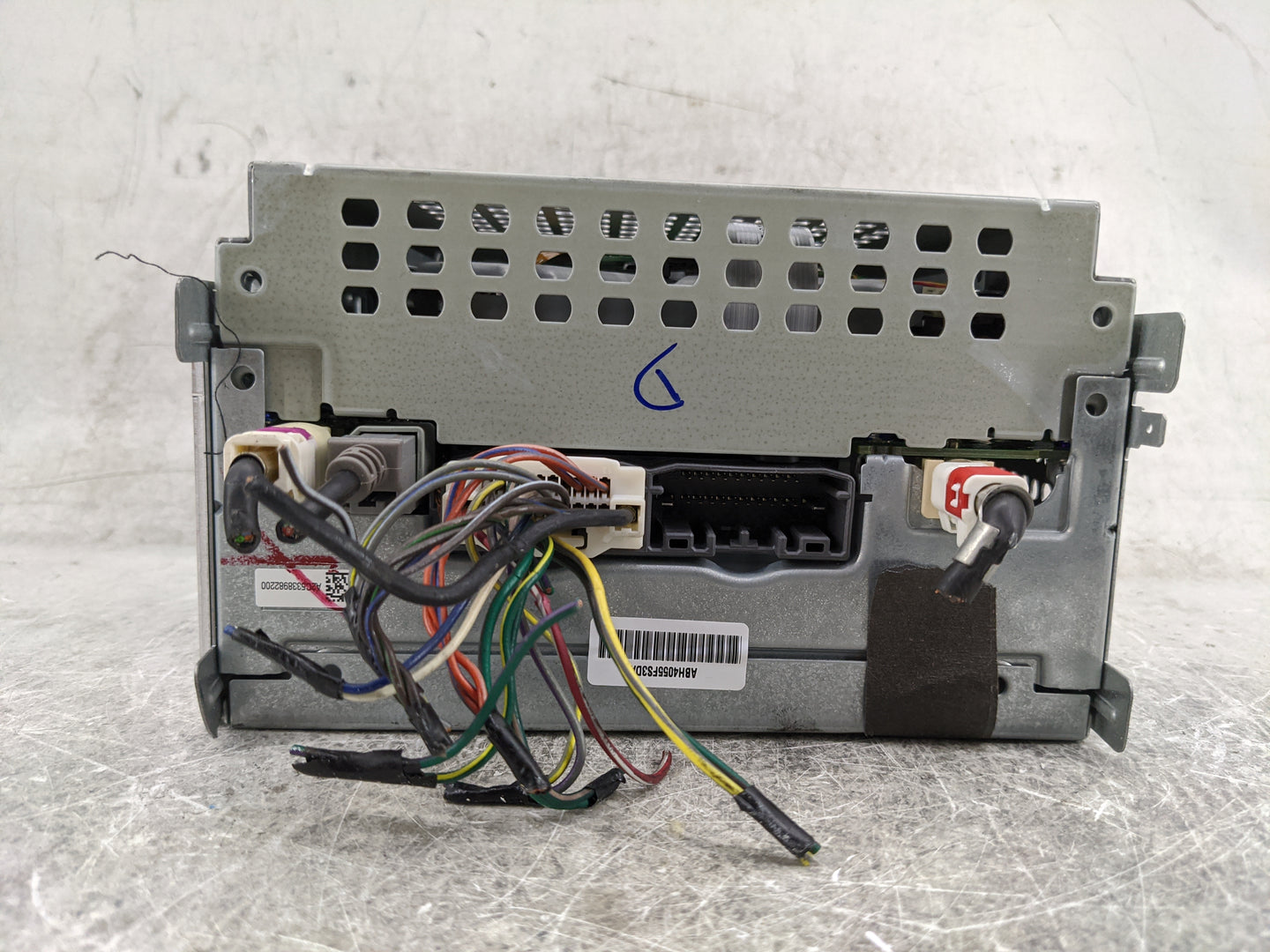 2013-2014 Dodge Charger Radio AM FM Cd Player Receiver Replacement P/N:P68209671AB A2C0018140O Fits Fits 2013 2014 OEM Used 