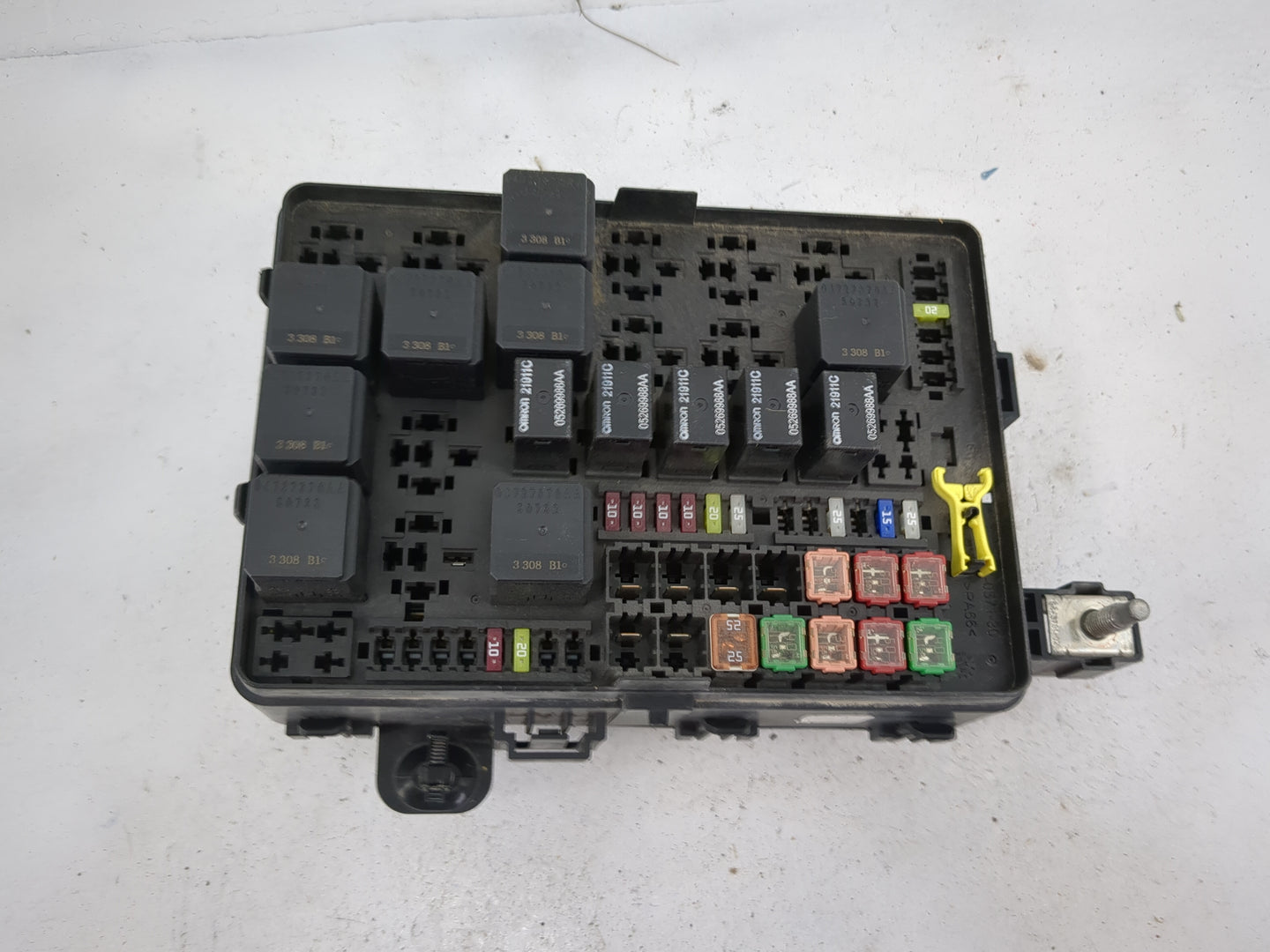 2012-2014 Dodge Charger Fusebox Fuse Box Panel Relay Module P/N:P68202713AC T-AWH1144DC608, 16238CW Fits Fits 2012 2013 2014