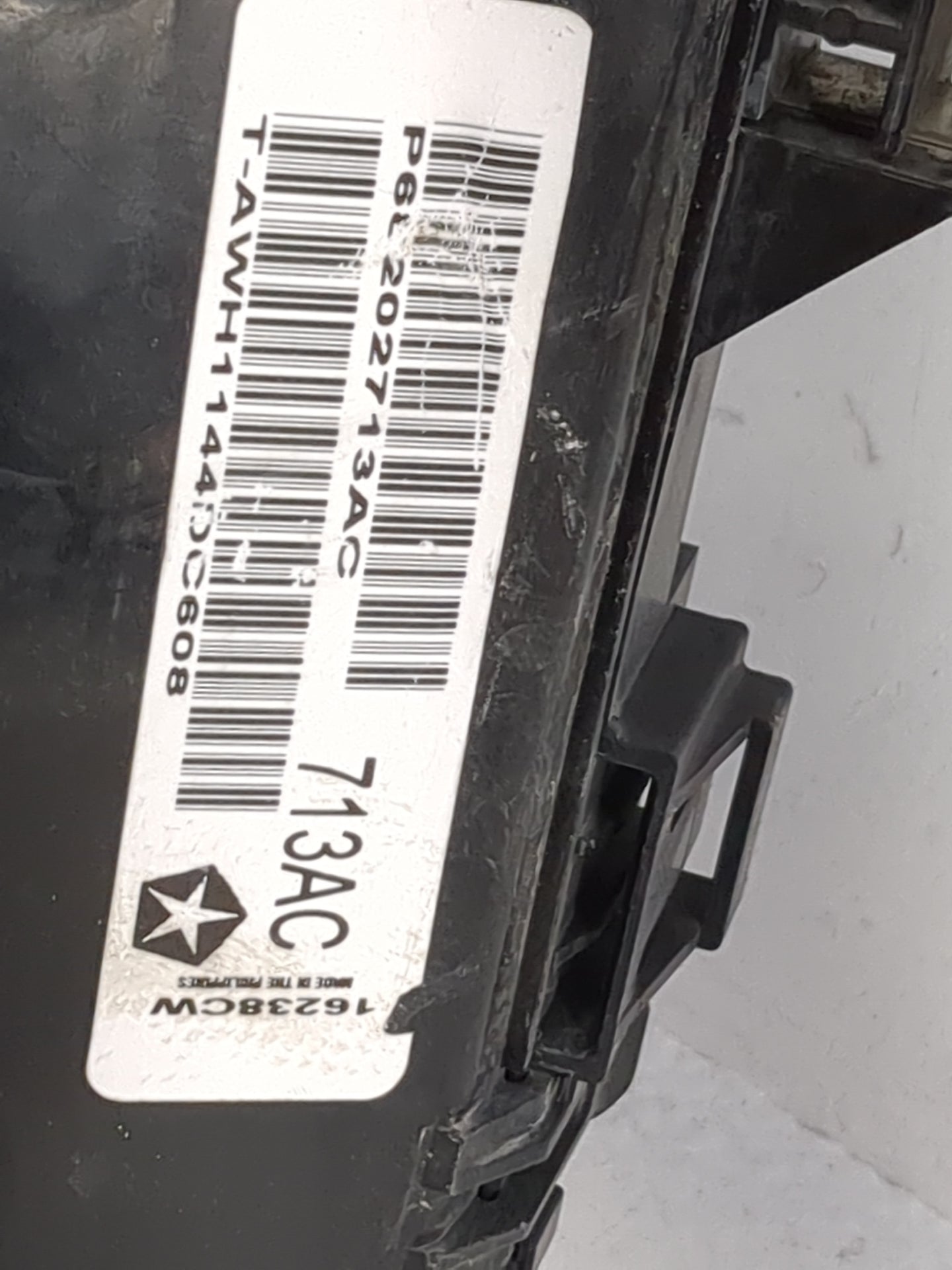 2012-2014 Dodge Charger Fusebox Fuse Box Panel Relay Module P/N:P68202713AC T-AWH1144DC608, 16238CW Fits Fits 2012 2013 2014