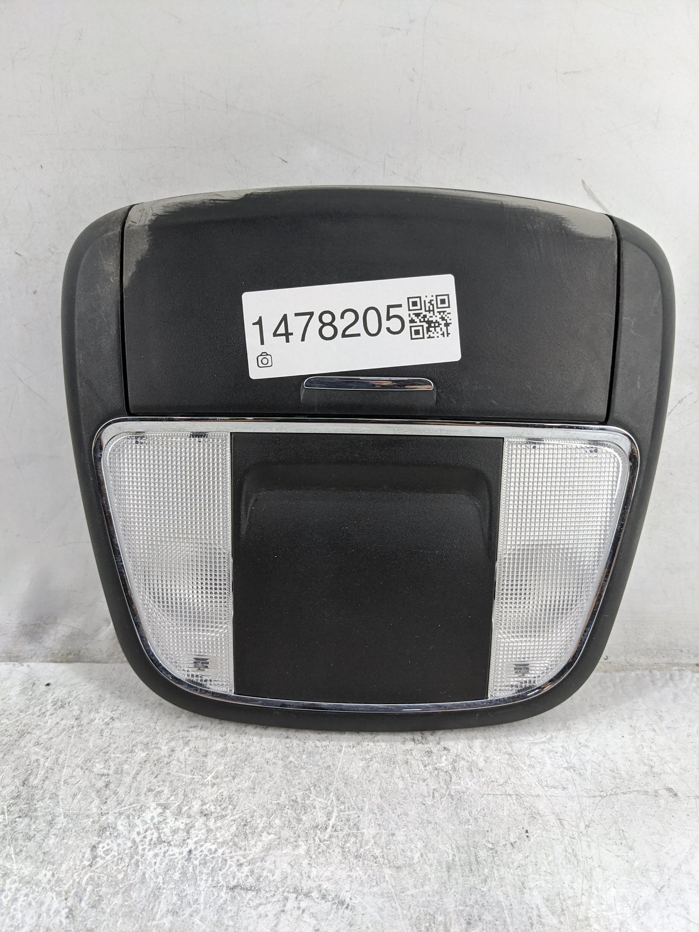 2014 Dodge Charger Overhead Roof Console Black - Oemusedautoparts1.com