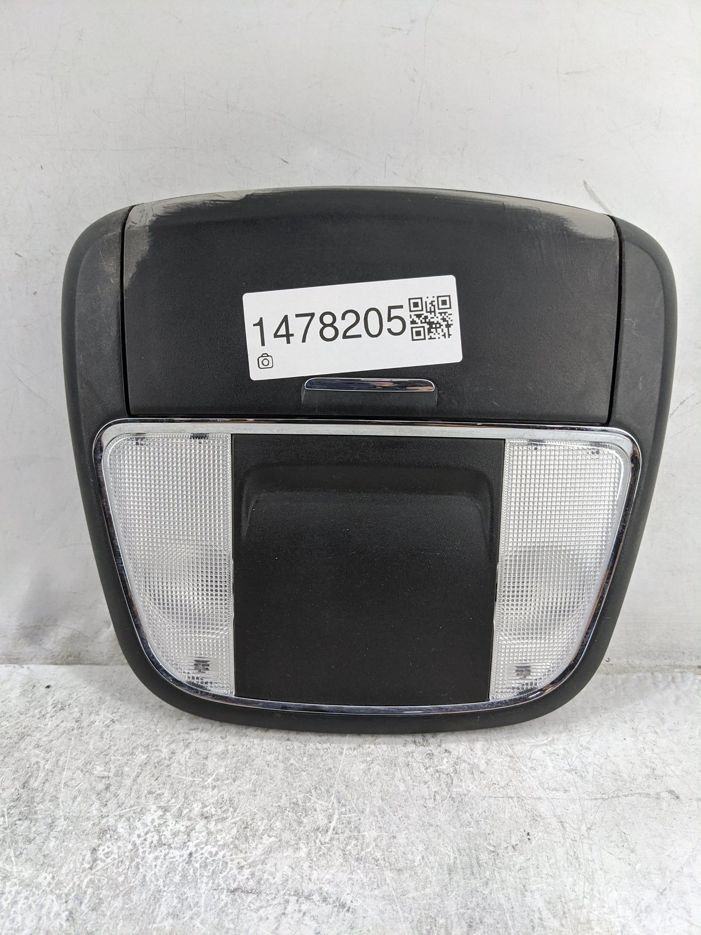 2014 Dodge Charger Overhead Roof Console Black - Oemusedautoparts1.com