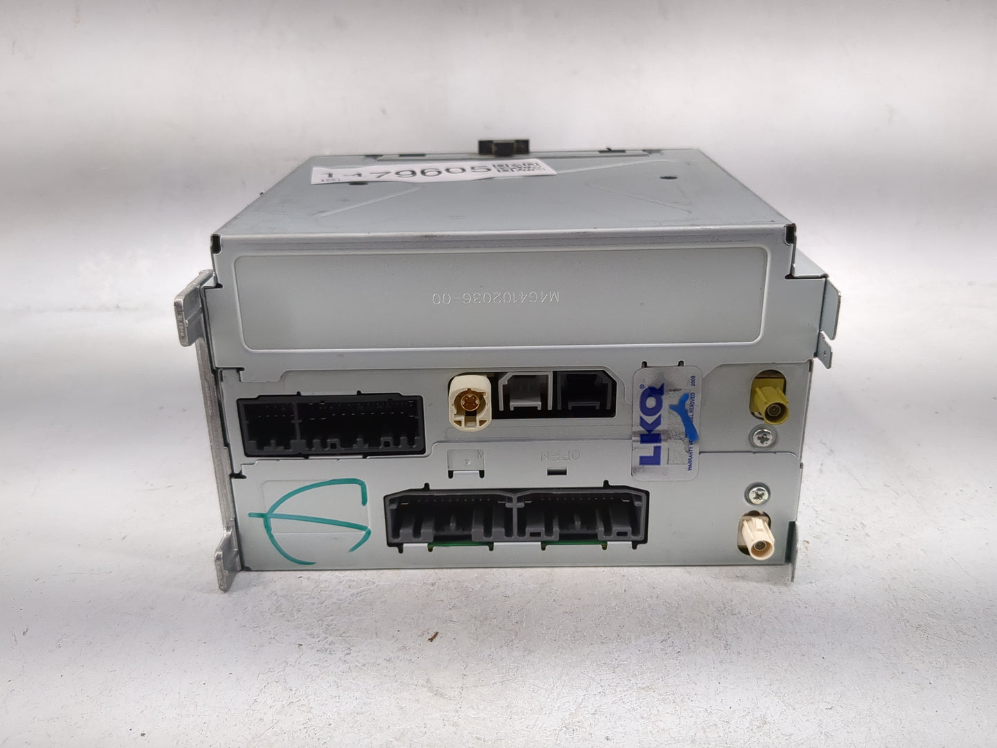 2014 Dodge Charger Radio AM FM Cd Player Receiver Replacement P/N:P68210554AH CQ-UC03E4GX Fits OEM Used Auto Parts - Oemused