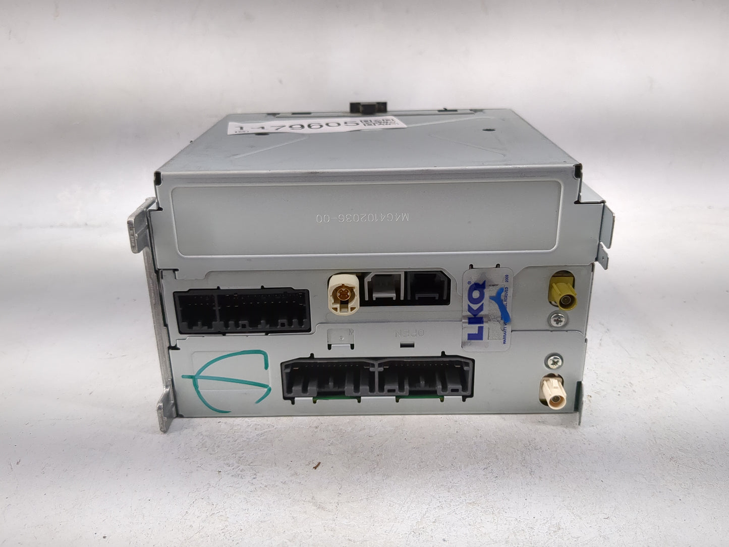 2014 Dodge Charger Radio AM FM Cd Player Receiver Replacement P/N:P68210554AH CQ-UC03E4GX Fits OEM Used Auto Parts - Oemused