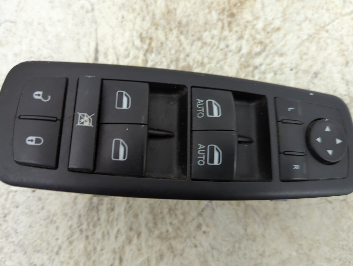 2011-2014 Dodge Charger Master Power Window Switch Replacement Driver Side Left P/N:68139805AB Fits OEM Used Auto Parts - Oe