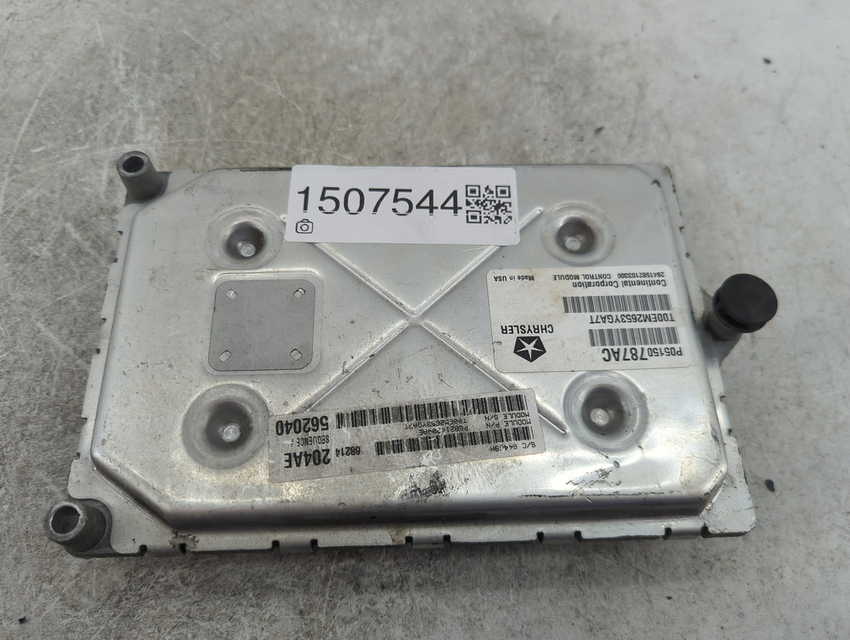 2014 Dodge Charger PCM Engine Control Computer ECU ECM PCU OEM P/N:P68214204AE T00EM2653YGA7T, 05150787AC, 68214204AE Fits O
