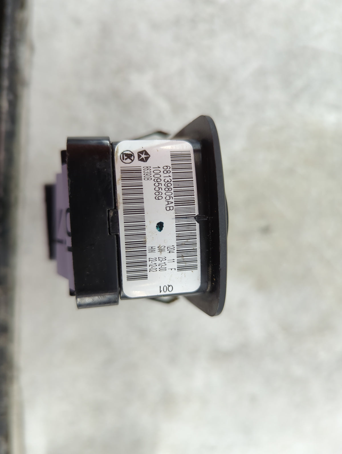 2011-2014 Dodge Charger Master Power Window Switch Replacement Driver Side Left P/N:68139805AB 10095569 Fits OEM Used Auto P