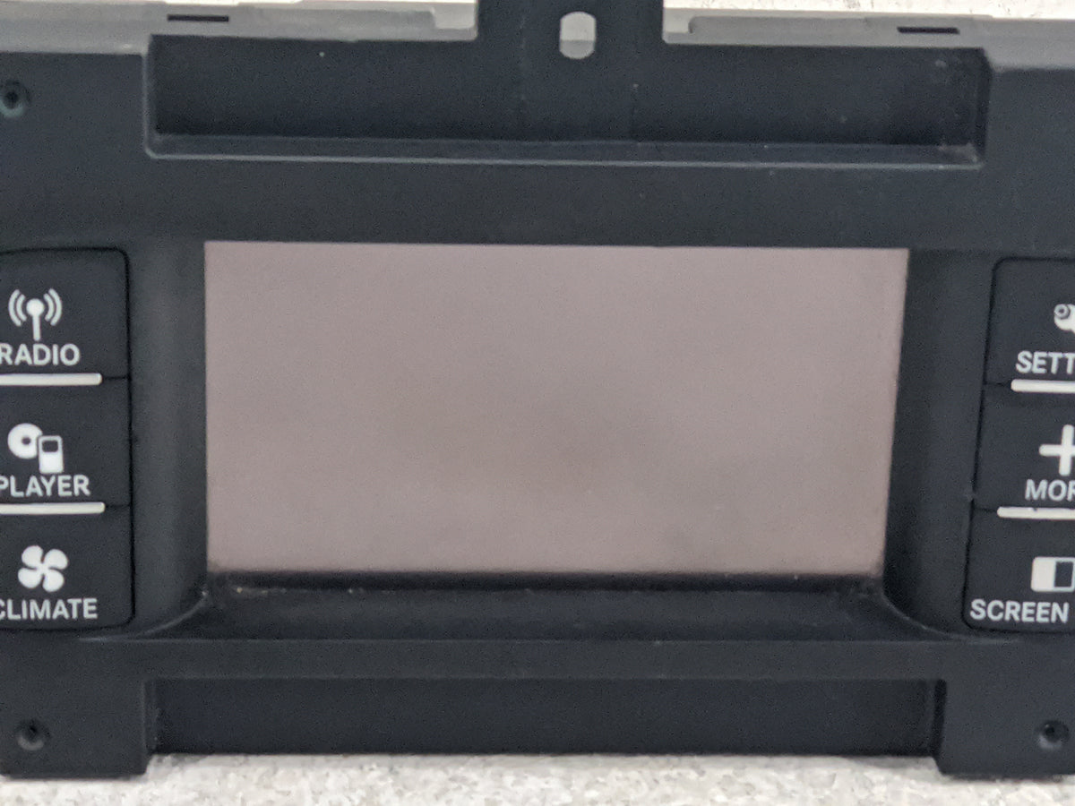 2011-2014 Dodge Charger Information Radio Display Screen 1509072 - Oemusedautoparts1.com