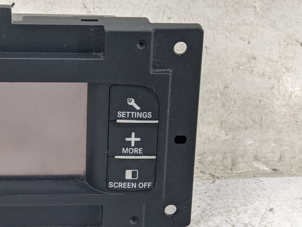 2011-2014 Dodge Charger Information Radio Display Screen 1509072 - Oemusedautoparts1.com