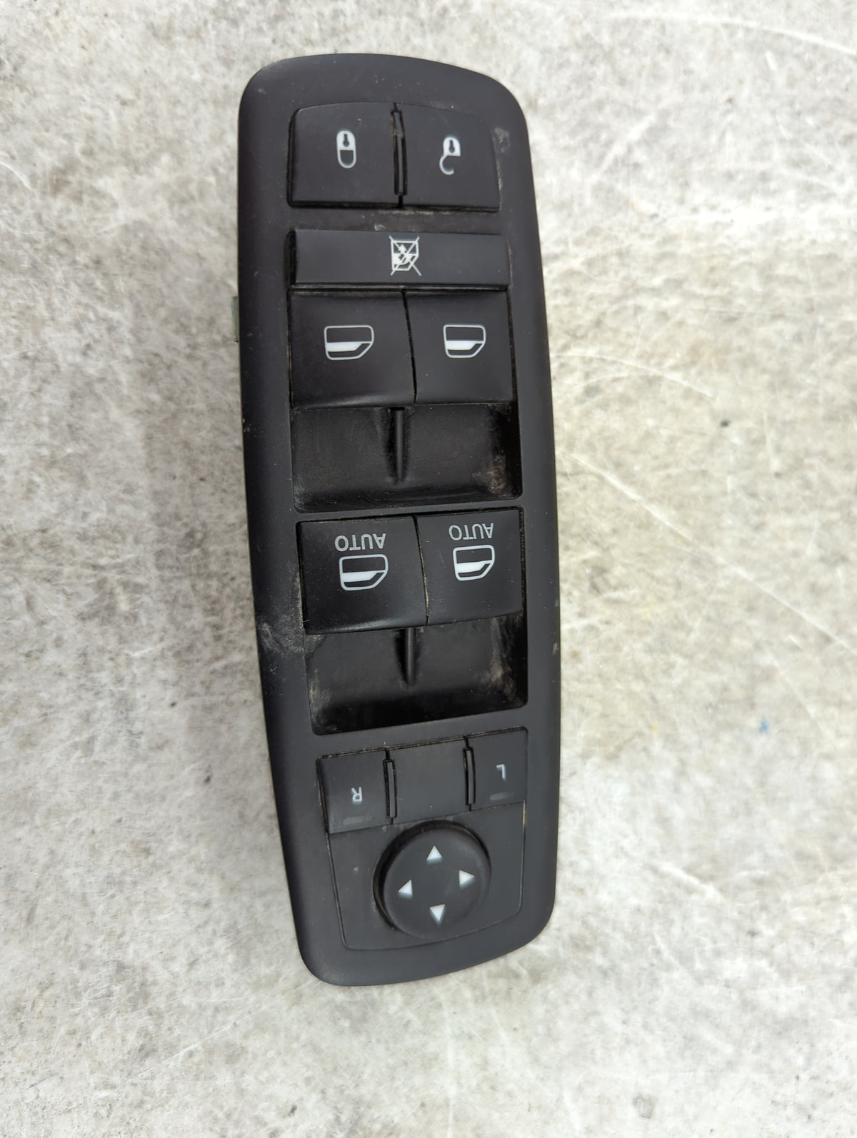 2011-2014 Dodge Charger Master Power Window Switch Replacement Driver Side Left P/N:68139805AB 10095569 Fits OEM Used Auto P