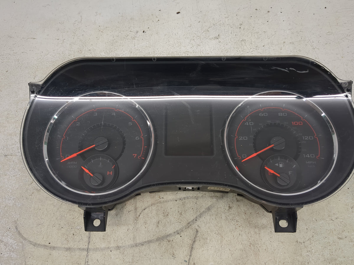 2014 Dodge Charger Instrument Cluster Speedometer Gauges P/N:P56054861AB A2C91331301, T8DQI096484337 Miles: Fits OEM Used Au