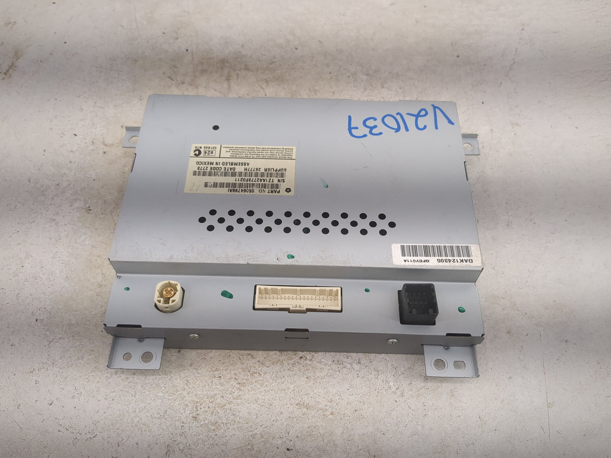 2011-2014 Dodge Charger Information Radio Display Screen 1516790 - Oemusedautoparts1.com