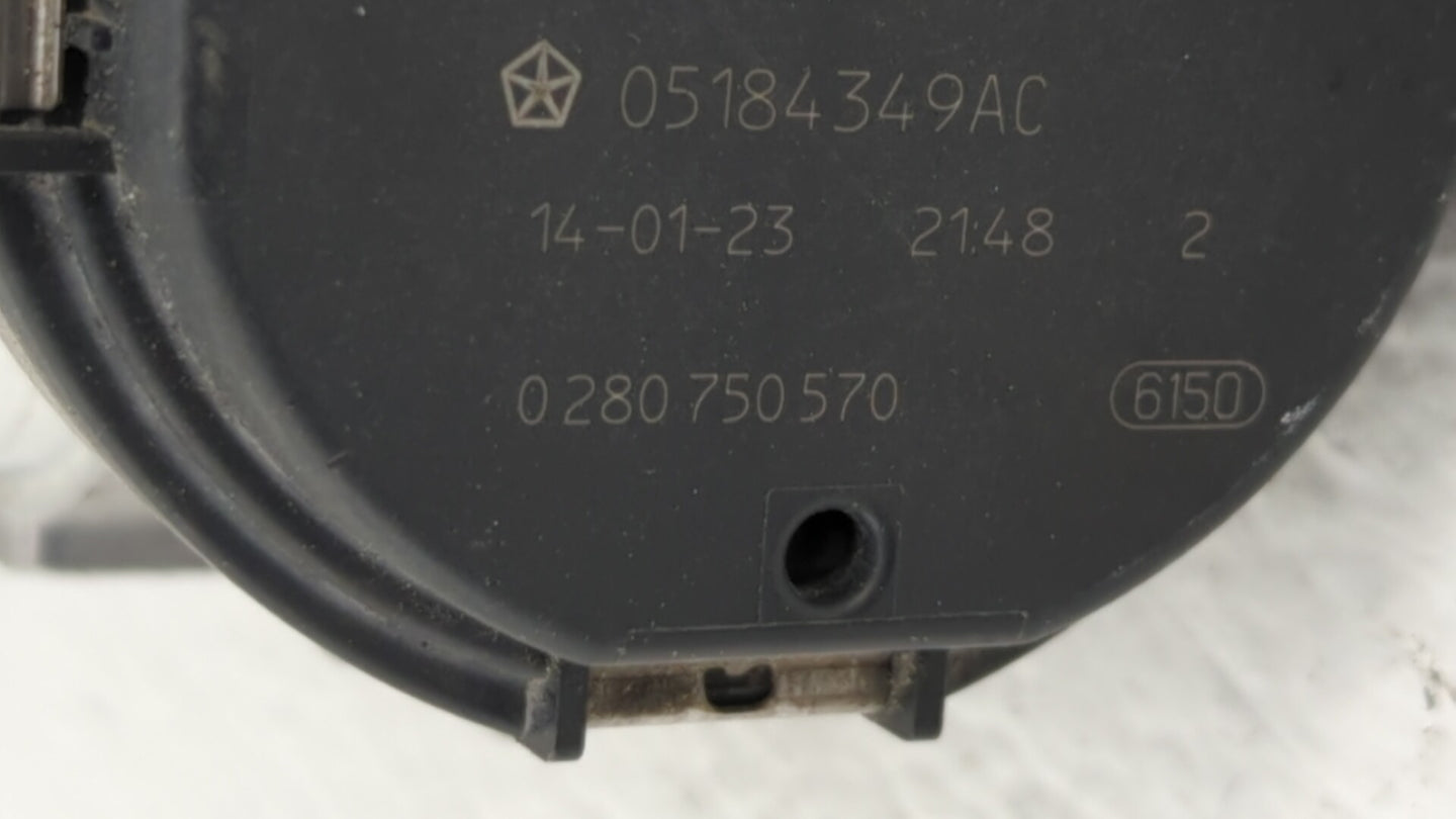 2011-2018 Dodge Charger Throttle Body P/N:05184349AF 05184349AD, 05184349AB Fits Fits 2011 2012 2013 2014 2015 2016 2017 201
