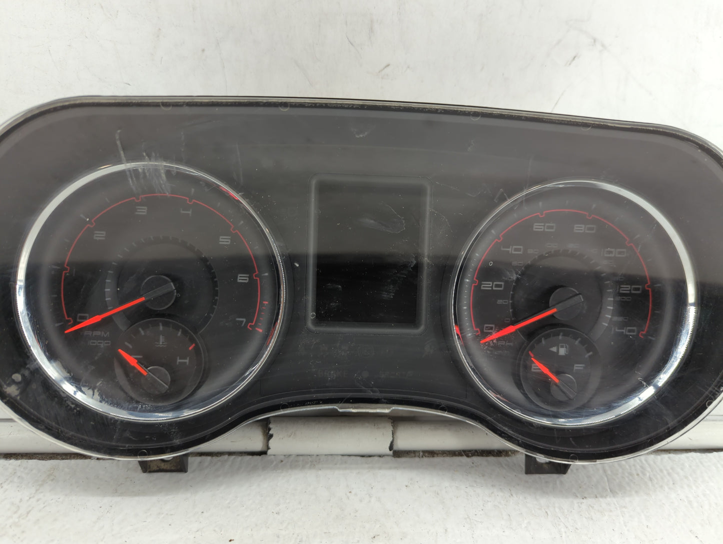 2014 Dodge Charger Instrument Cluster Speedometer Gauges P/N:P56054732AB 56054732AC Fits OEM Used Auto Parts - Oemusedautopa