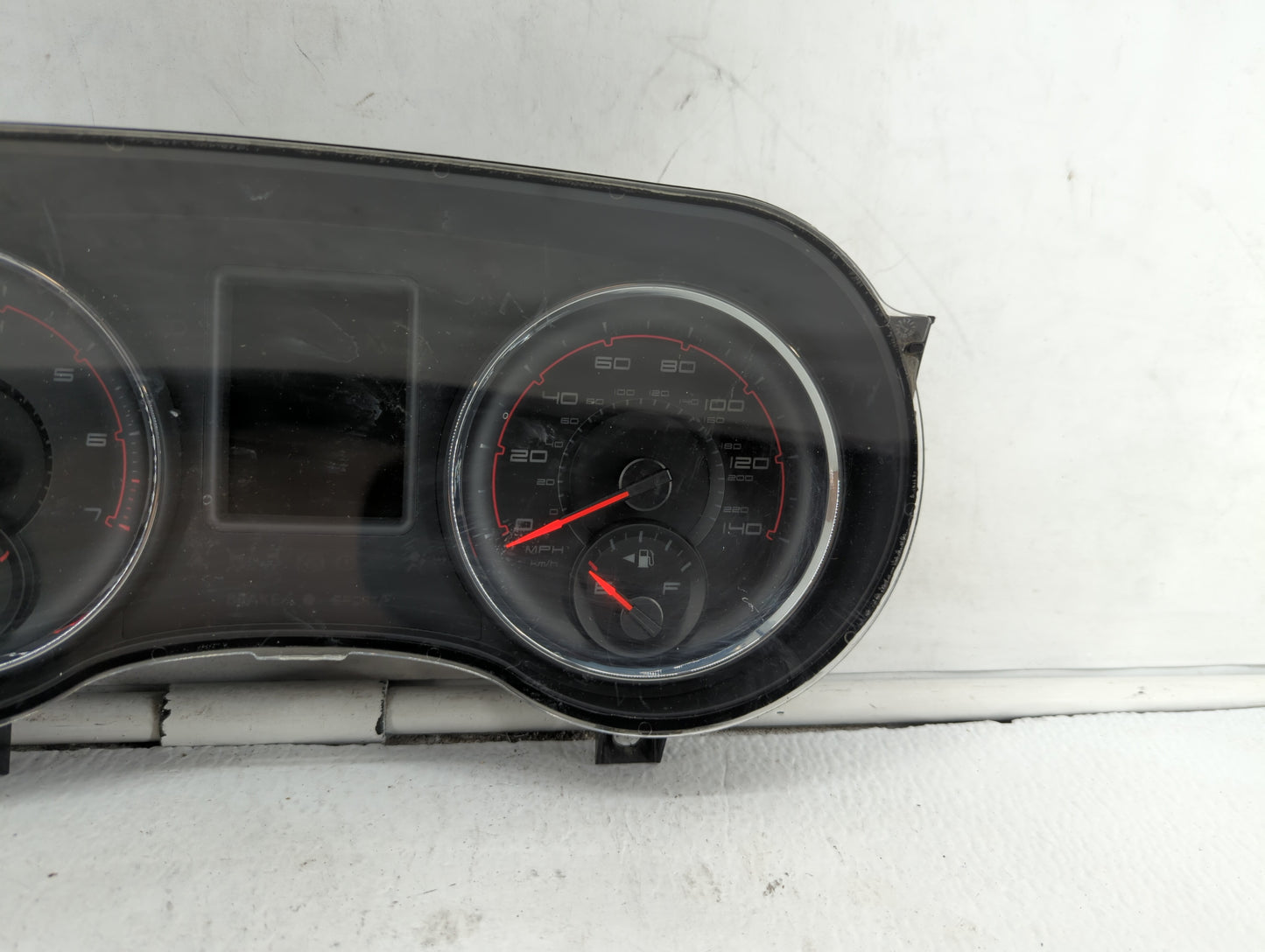2014 Dodge Charger Instrument Cluster Speedometer Gauges P/N:P56054732AB 56054732AC Fits OEM Used Auto Parts - Oemusedautopa