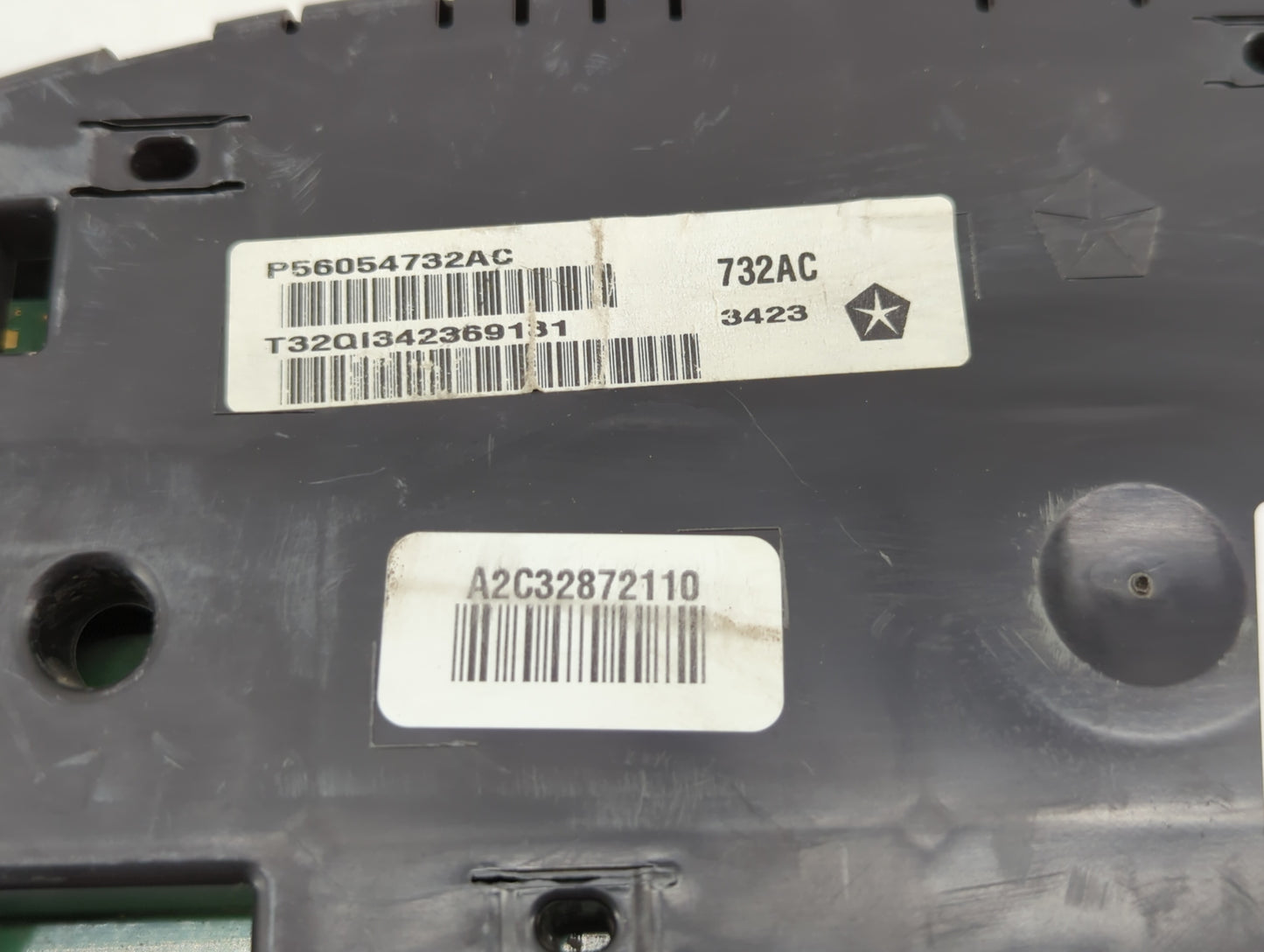 2014 Dodge Charger Instrument Cluster Speedometer Gauges P/N:P56054732AB 56054732AC Fits OEM Used Auto Parts - Oemusedautopa