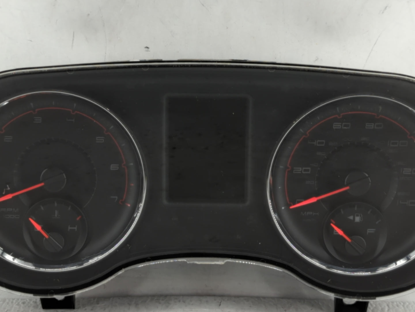 2014 Dodge Charger Instrument Cluster Speedometer Gauges P/N:P56054732AB 56054732AC Fits OEM Used Auto Parts - Oemusedautopa